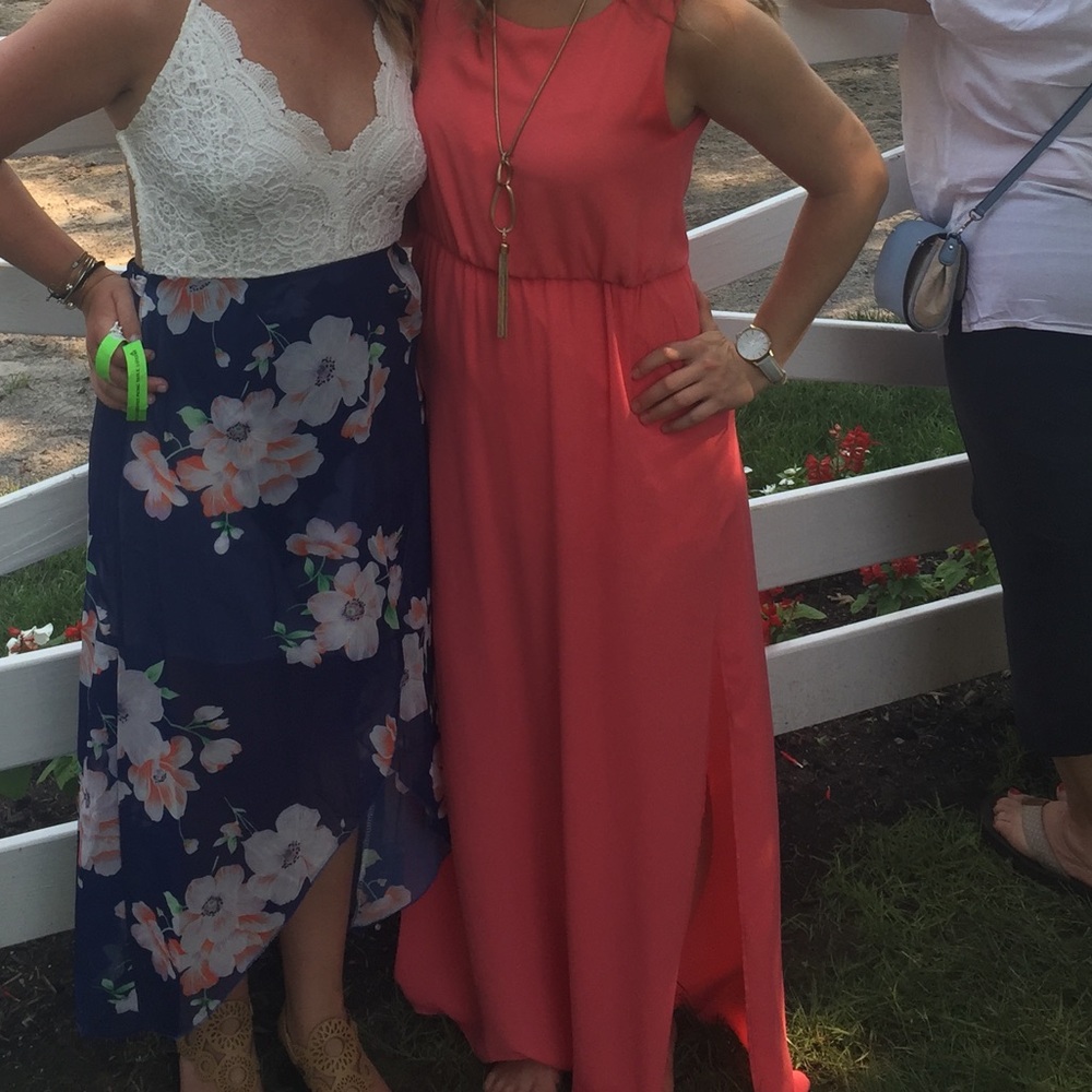 Pink maxi